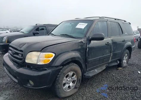 2003 Toyota Sequoia Limited V8 из США, поврежденный, VIN 5TDBT48AX3S164359